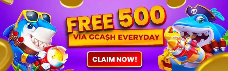 get free 500 by playing fishing games
